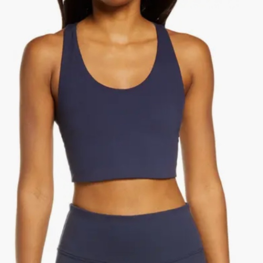 Zella Yoga + Studio Long Line Racerback Sports Bra Size XXS - Picture 5 of 10